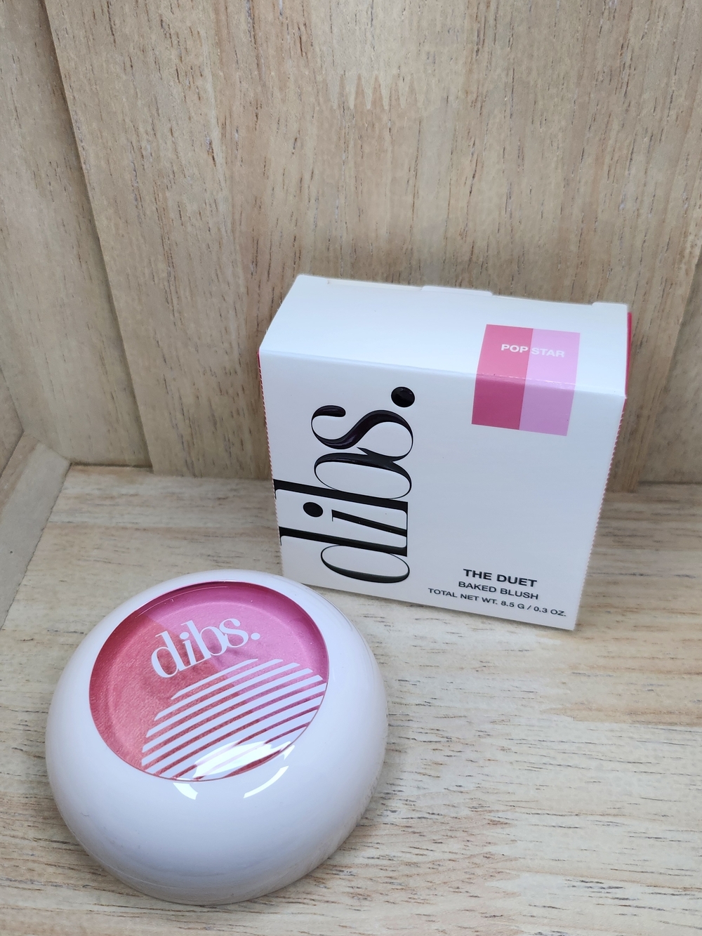 dibs. The Duet Baked Blush - Pop Star Pink